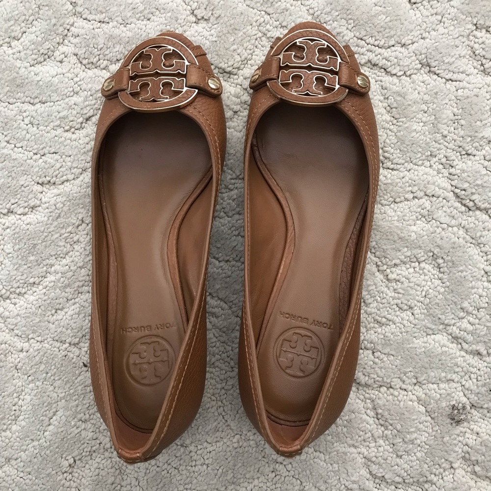 Tory Burch 8 Amanda open toe Demi wedge